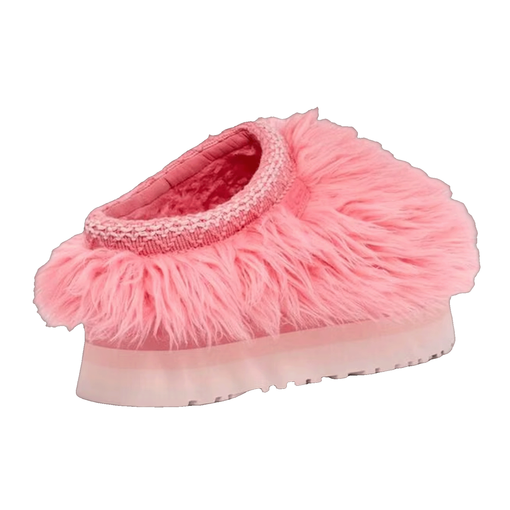 UGG Fluff Momma Sugar Tasman Slipper Pink Jasmine (W) Back