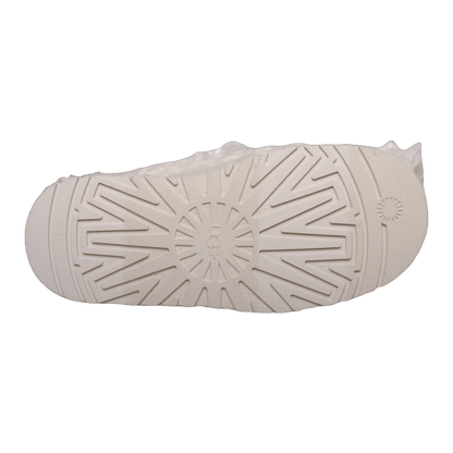 UGG Fluff Momma Sugar Tasman Slipper White (W) Sohle