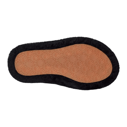 UGG Fluff Yeah Slide Black (Kids) Sohle