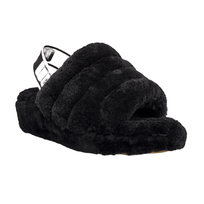 UGG Fluff Yeah Slide Black (W) Side