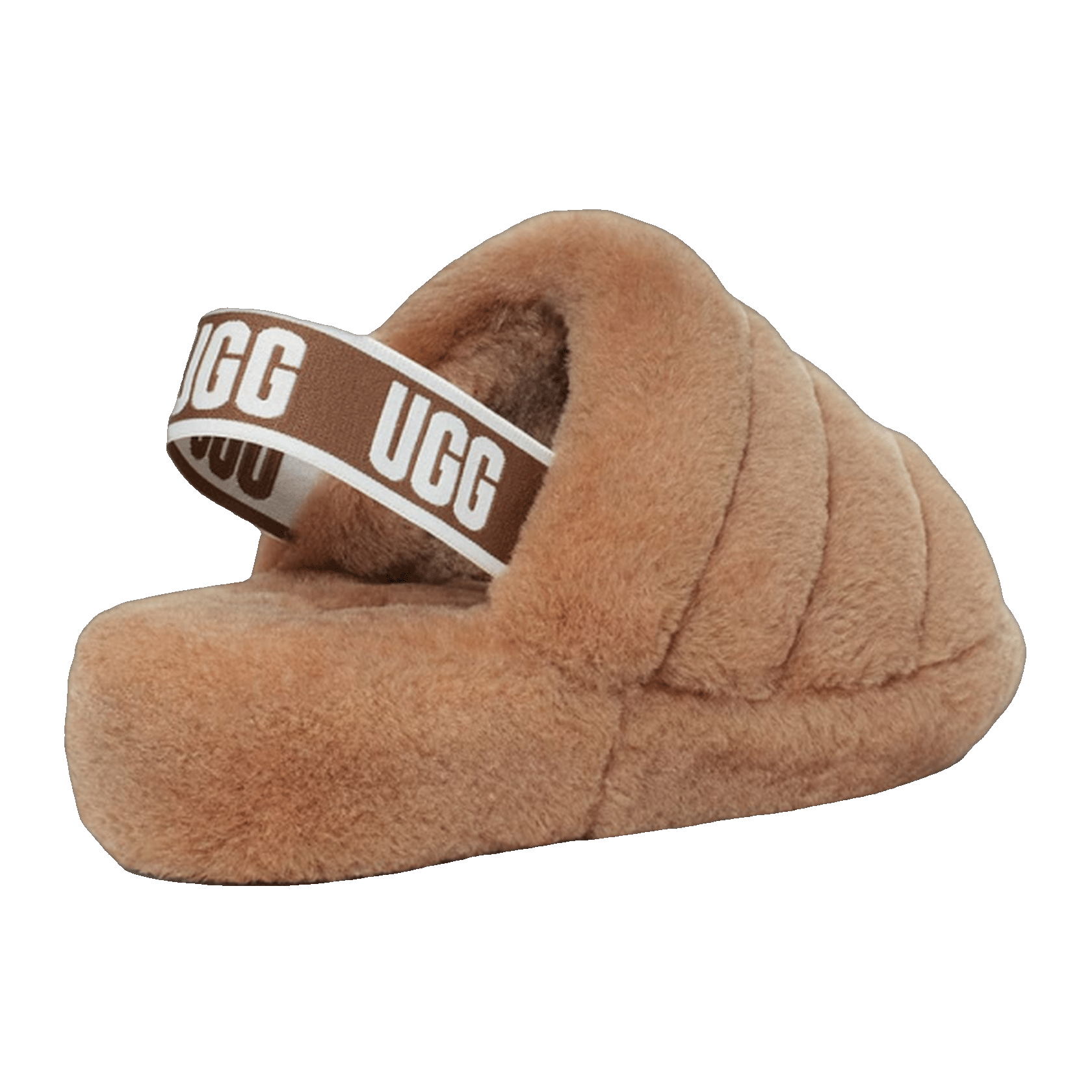 UGG Fluff Yeah Slide Chestnut (W) Back