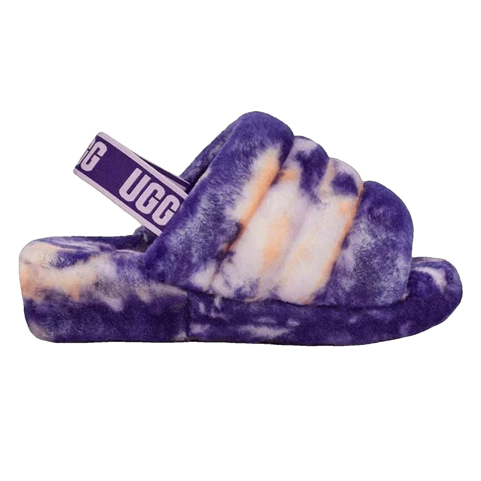 UGG Fluff Yeah Slide Marble Violet Night (W)