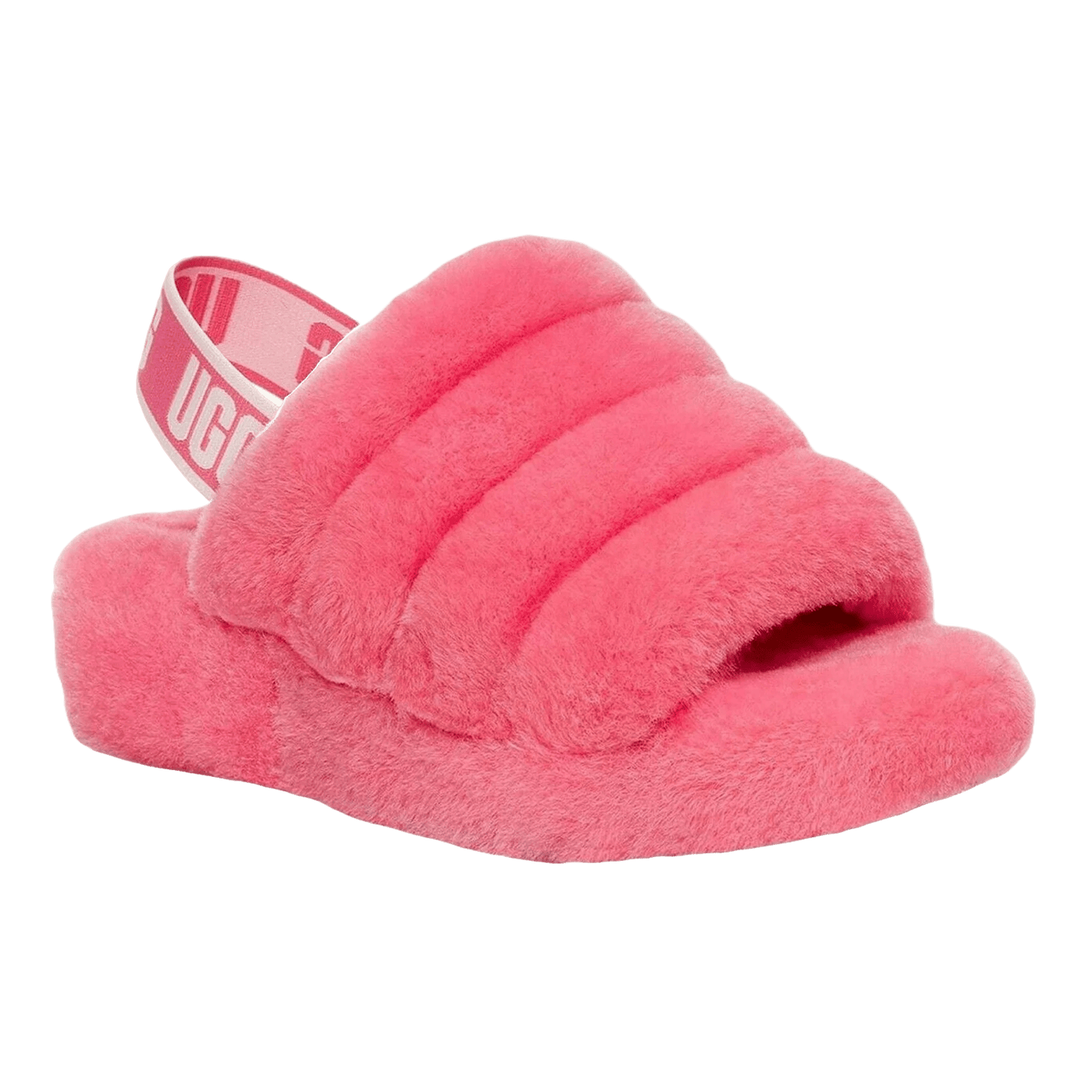 UGG Fluff Yeah Slide Pink Rose (W) Side