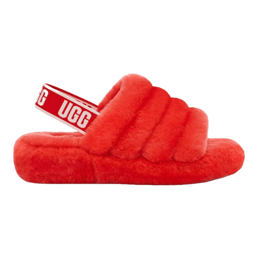 UGG Fluff Yeah Slide Red Currant (W)