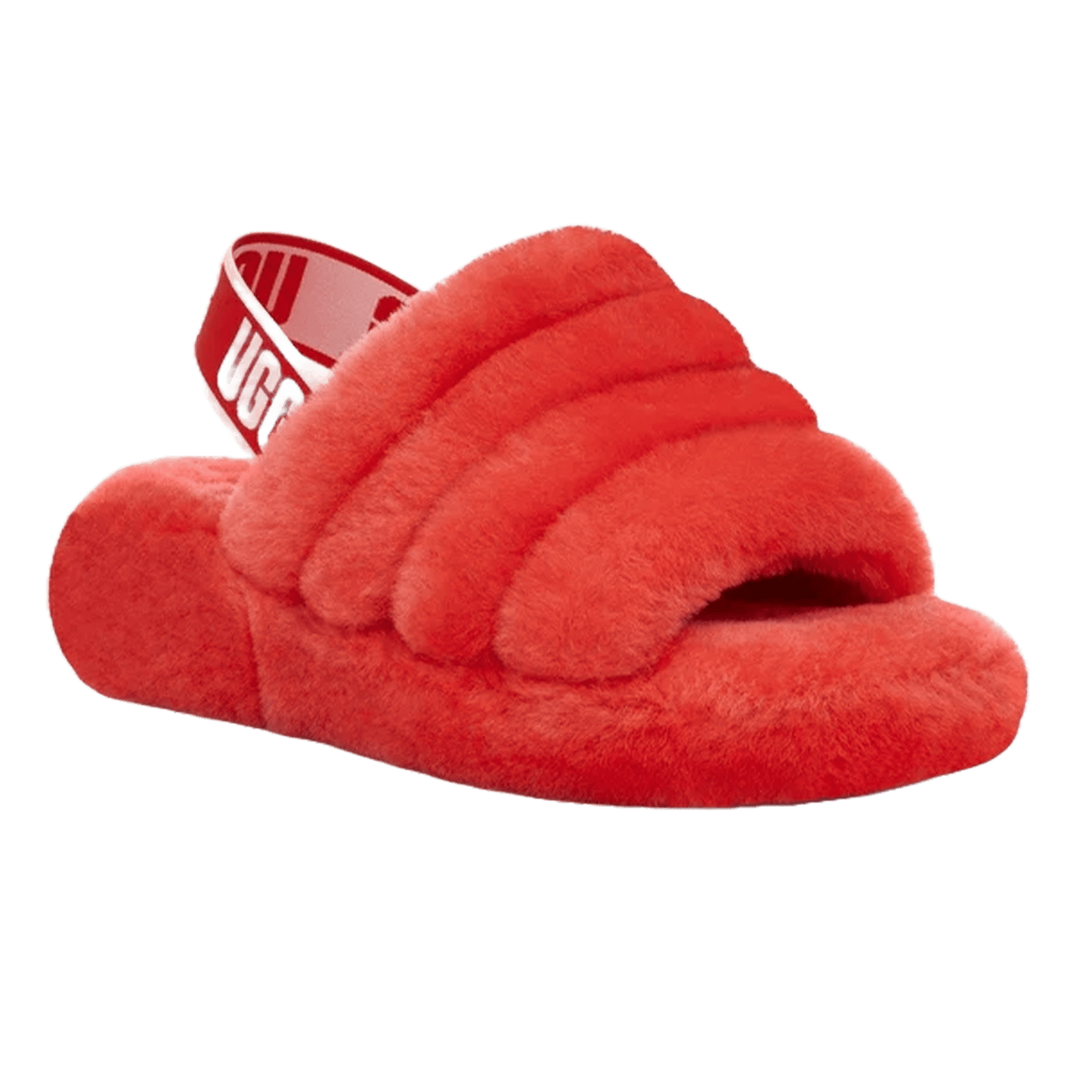 UGG Fluff Yeah Slide Red Currant (W) Side