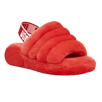 UGG Fluff Yeah Slide Red Currant (W) Side