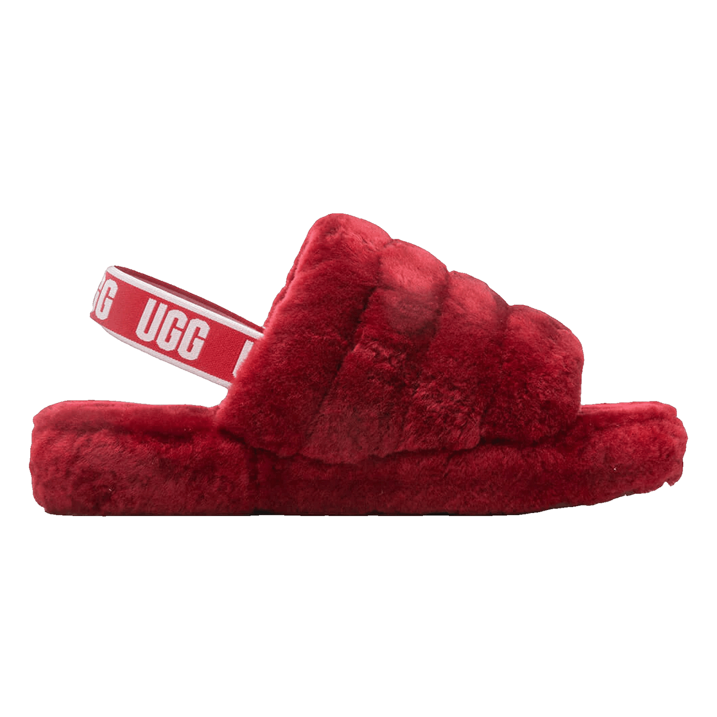 UGG Fluff Yeah Slide Ribbon Red (Kids)