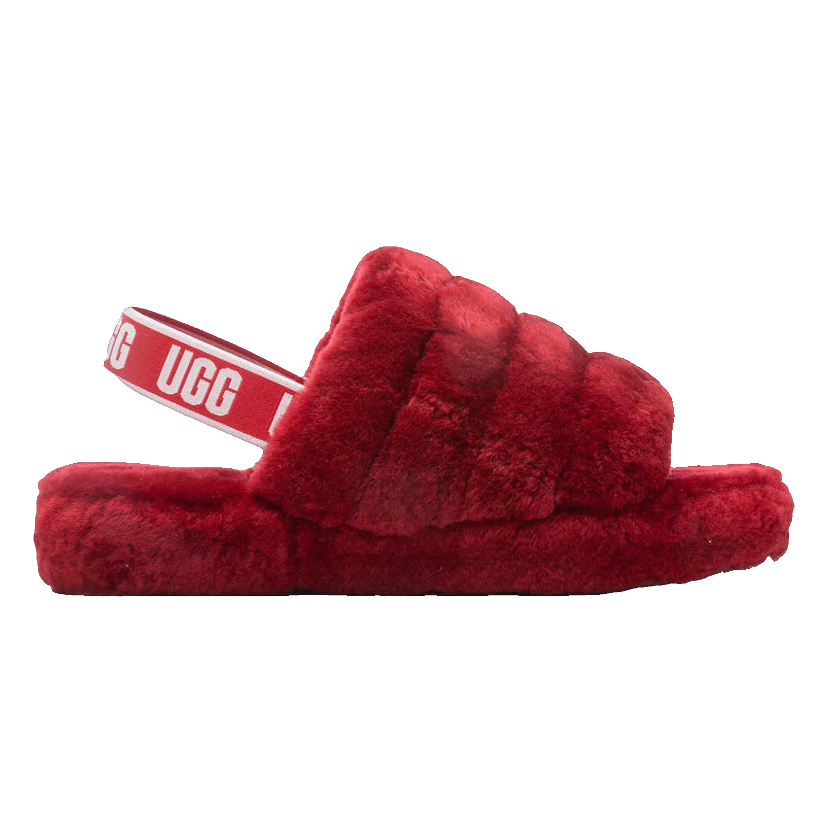 UGG Fluff Yeah Slide Ribbon Red (Kids)