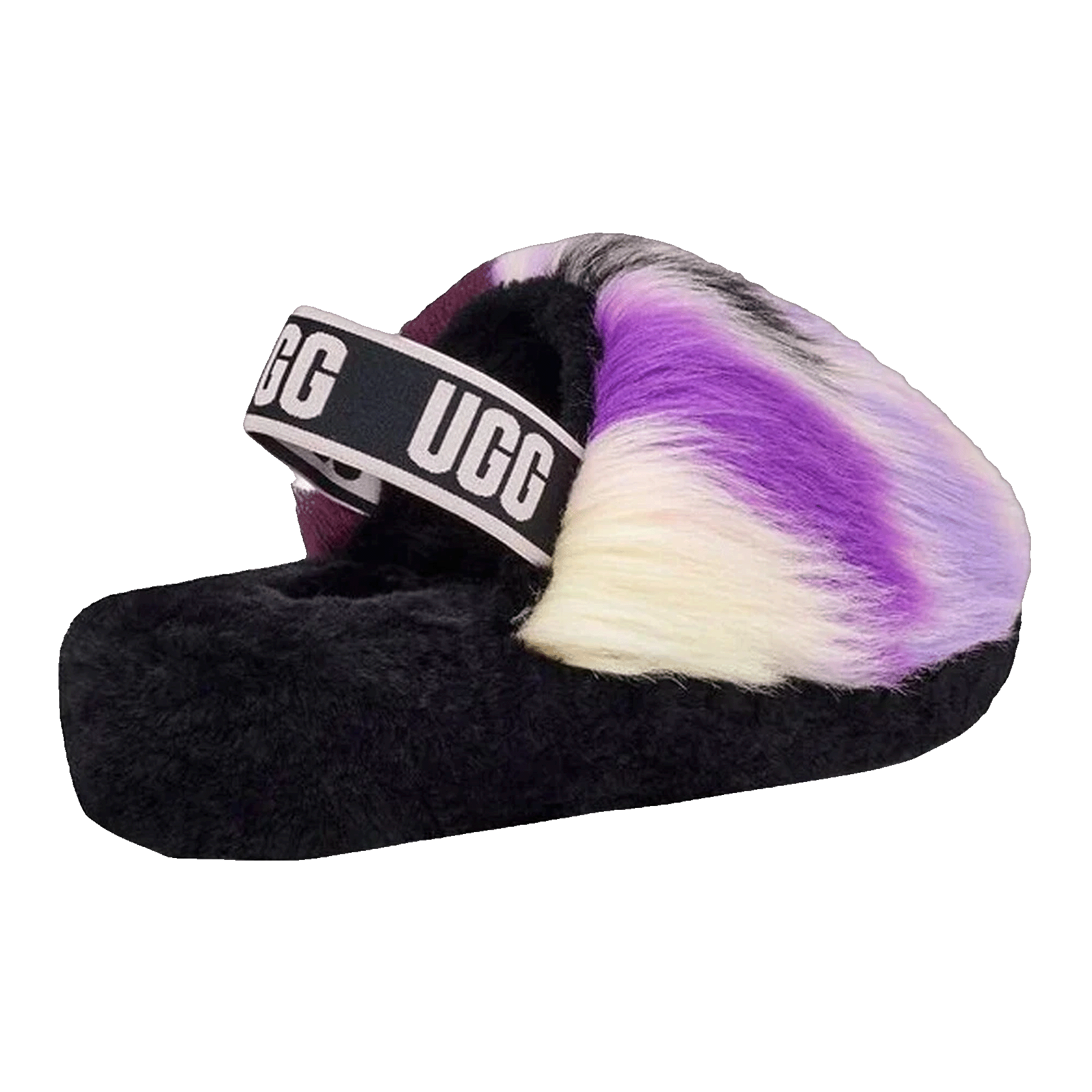 UGG Fluff Yeah Slide Tie Dye Magnolia (W) Back