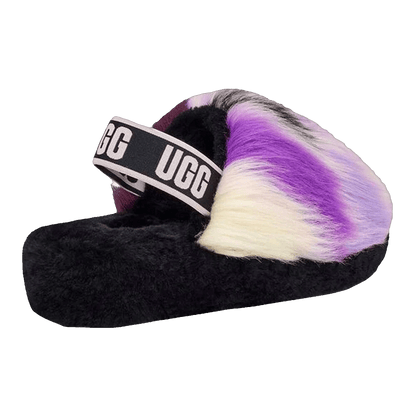 UGG Fluff Yeah Slide Tie Dye Magnolia (W) Back
