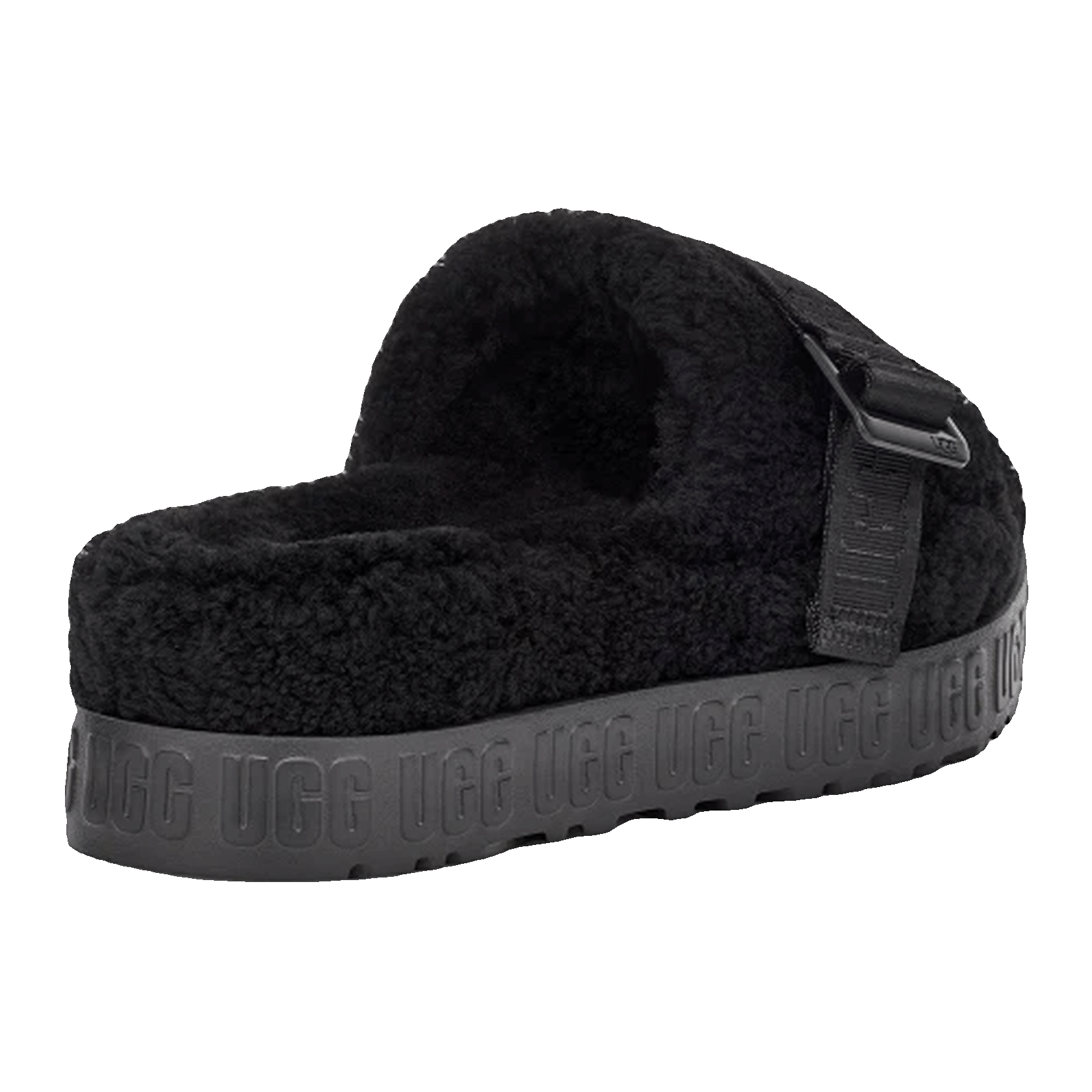 UGG Fluffita Slide Black (W) Back