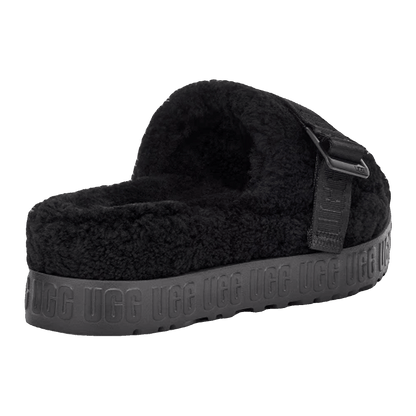UGG Fluffita Slide Black (W) Back
