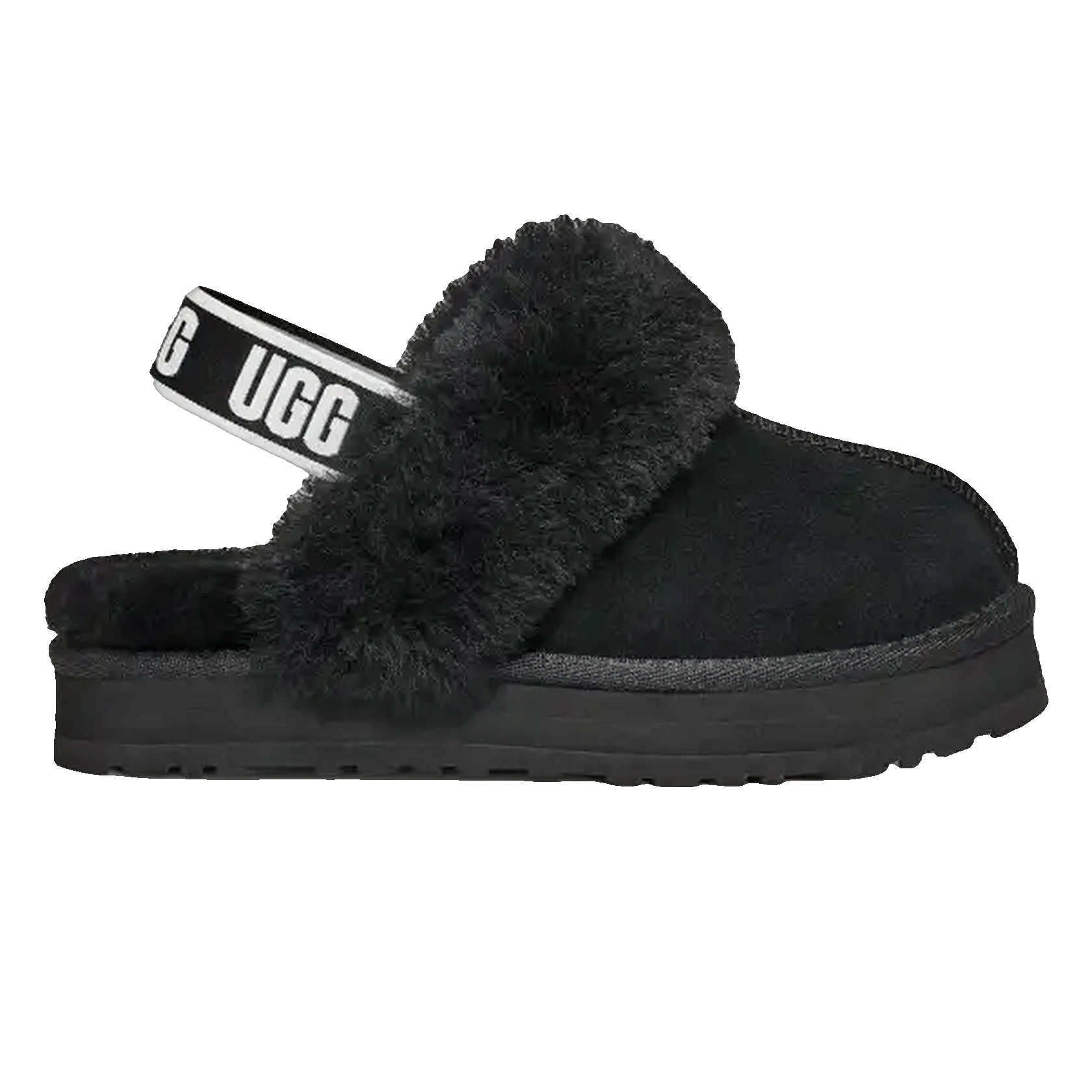 UGG Funkette Slipper Black (Kids)