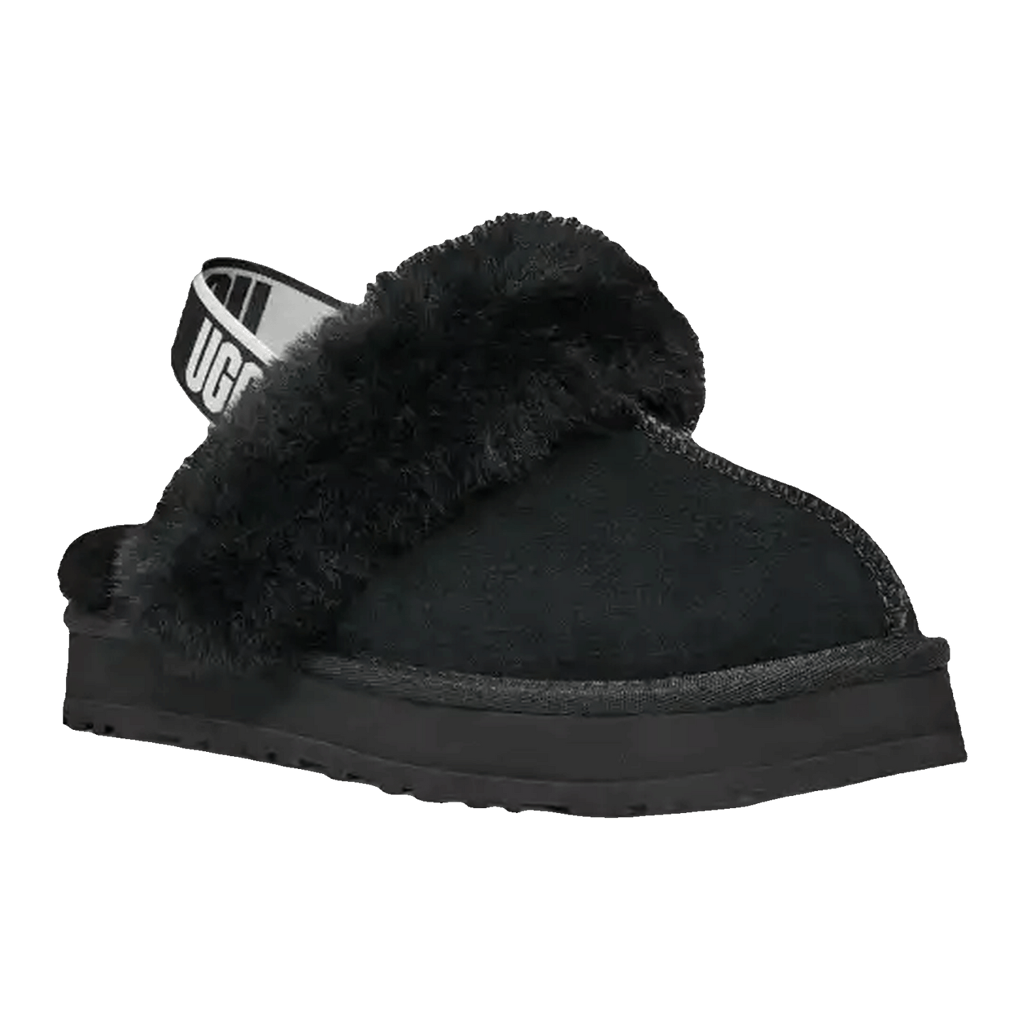 UGG Funkette Slipper Black (Kids) Side