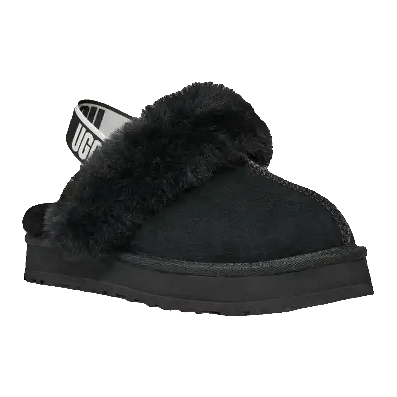 UGG Funkette Slipper Black (Kids) Side