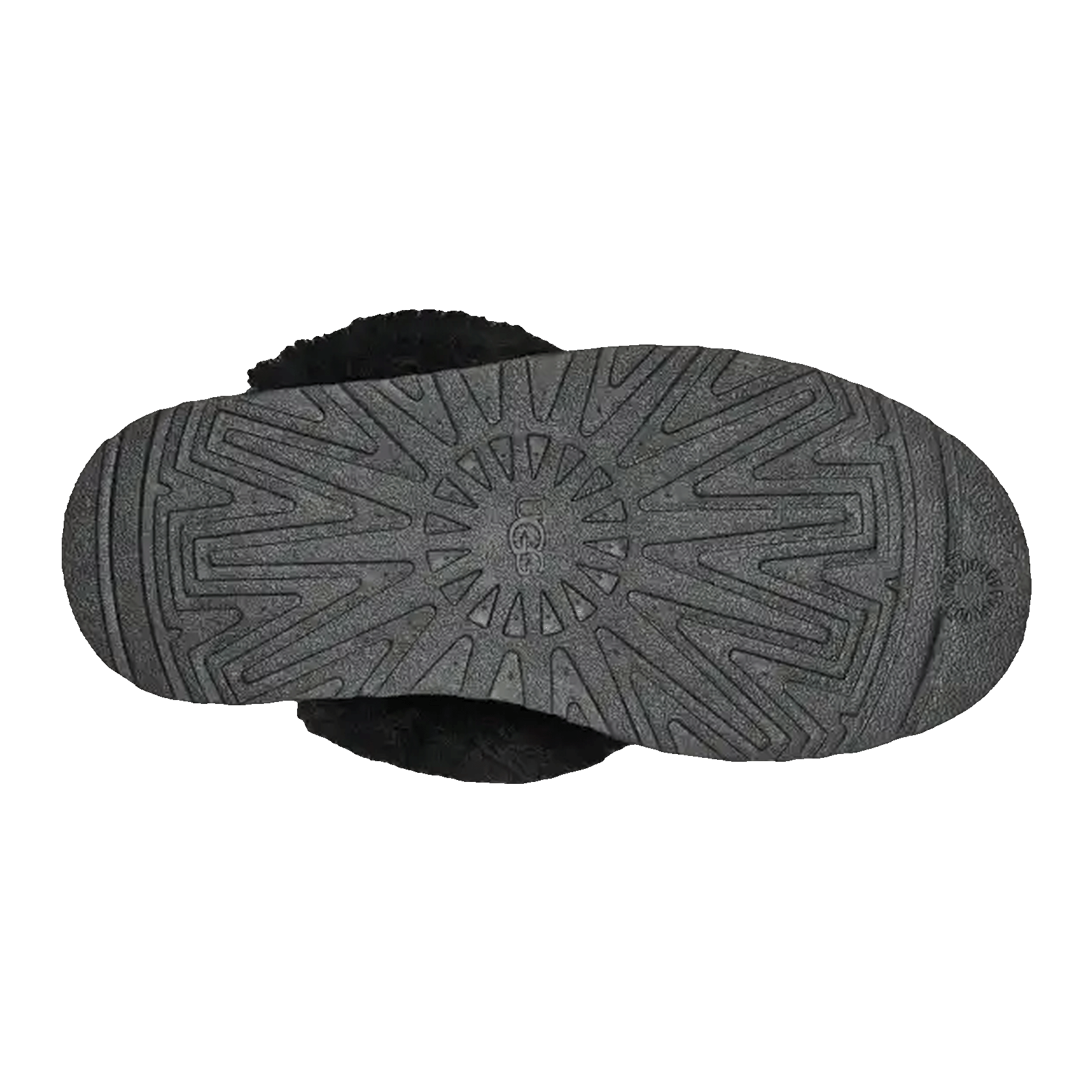 UGG Funkette Slipper Black (Kids) Sohle