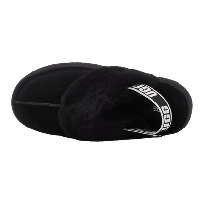 UGG Funkette Slipper Black Oben