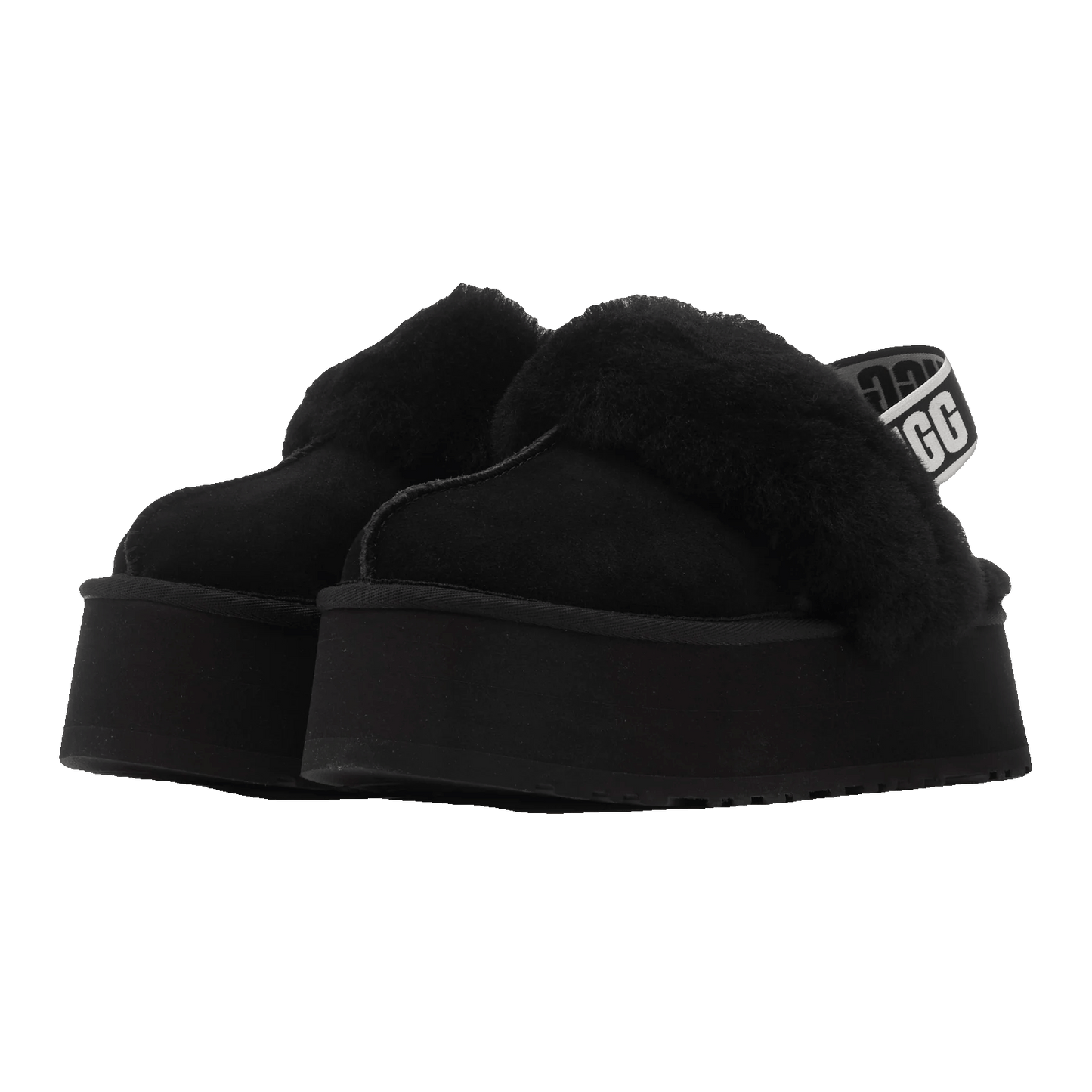 UGG Funkette Slipper Black Side