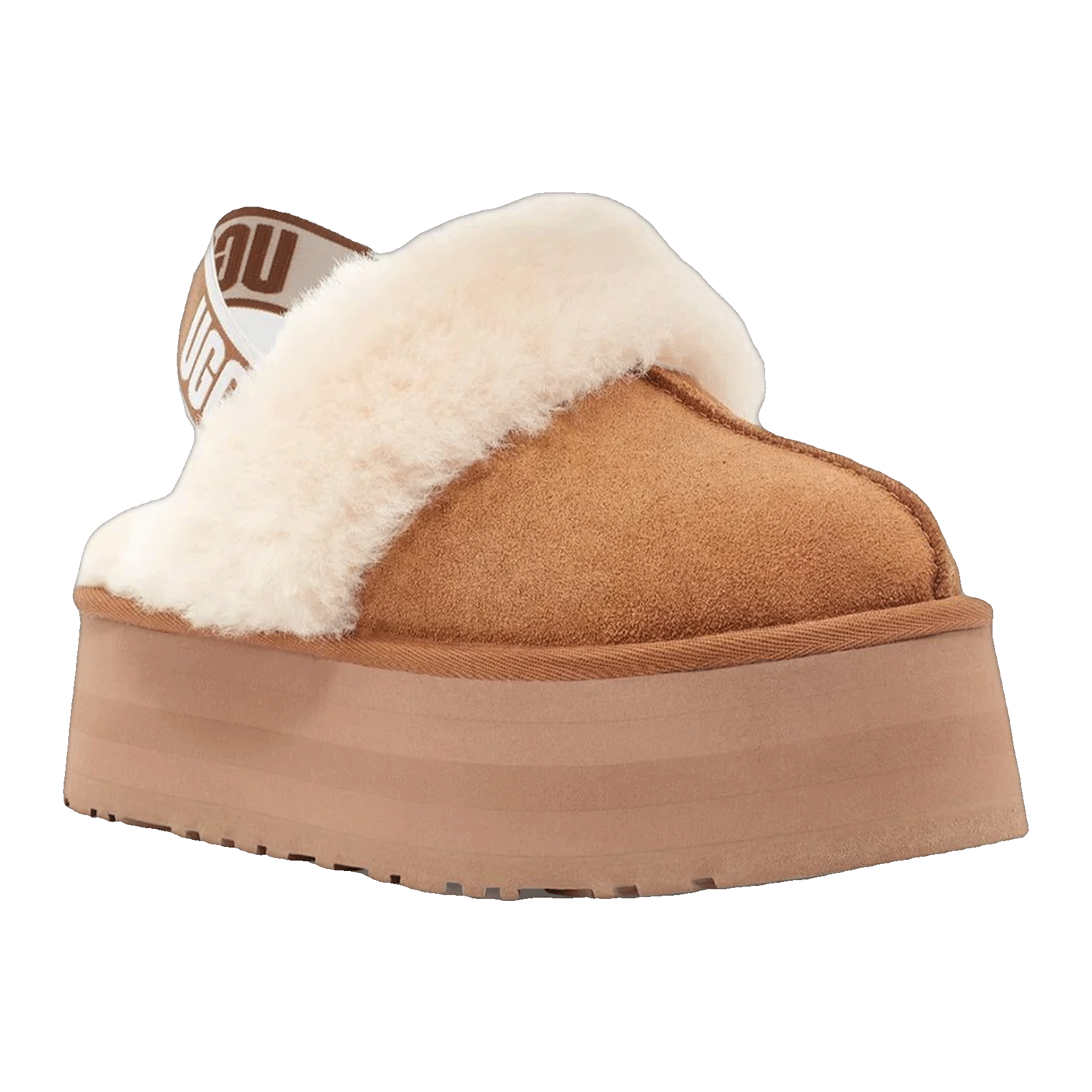 UGG Funkette Slipper Chestnut (W) Side