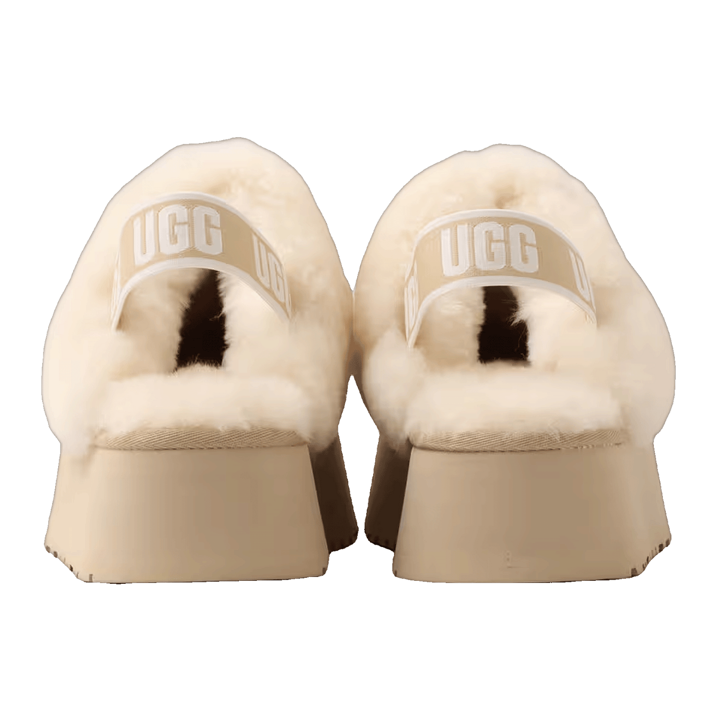 UGG Funkette Slipper Mustard Seed (W) Back