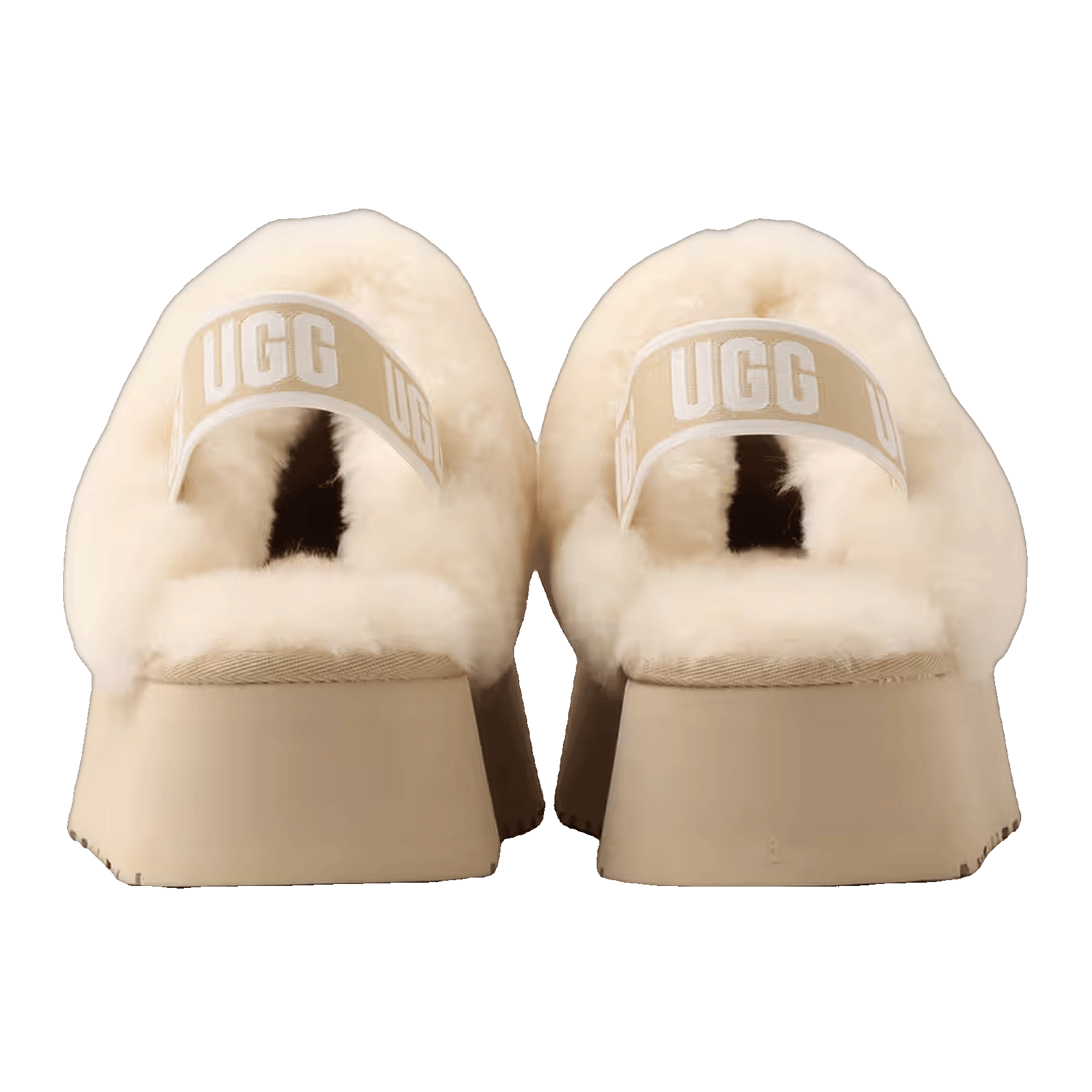 UGG Funkette Slipper Mustard Seed (W) Back