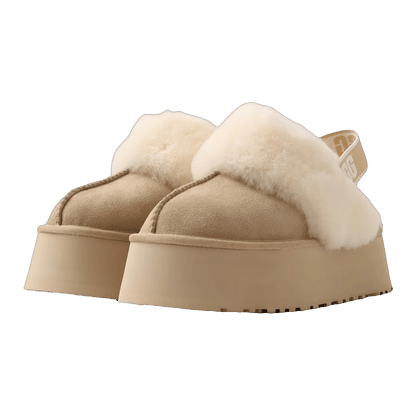 UGG Funkette Slipper Mustard Seed (W) Side