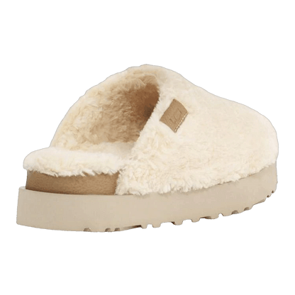 UGG Fuzz Sugar Slide Natural (W) Back