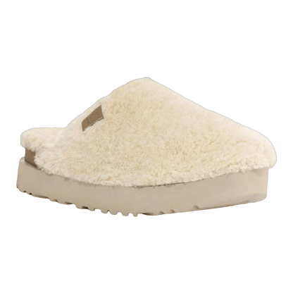 UGG Fuzz Sugar Slide Natural (W) Side
