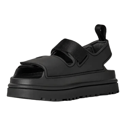 UGG GoldenGlow Sandal Black (Kids) Side