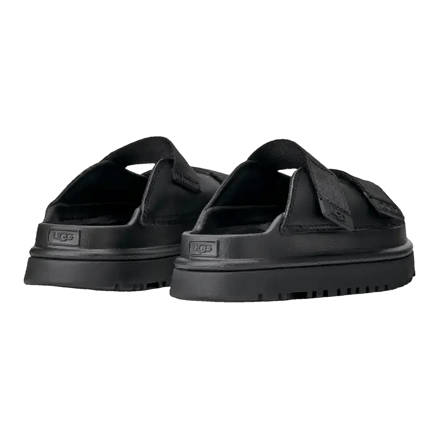 UGG GoldenGlow Slide Black (Kids) Back