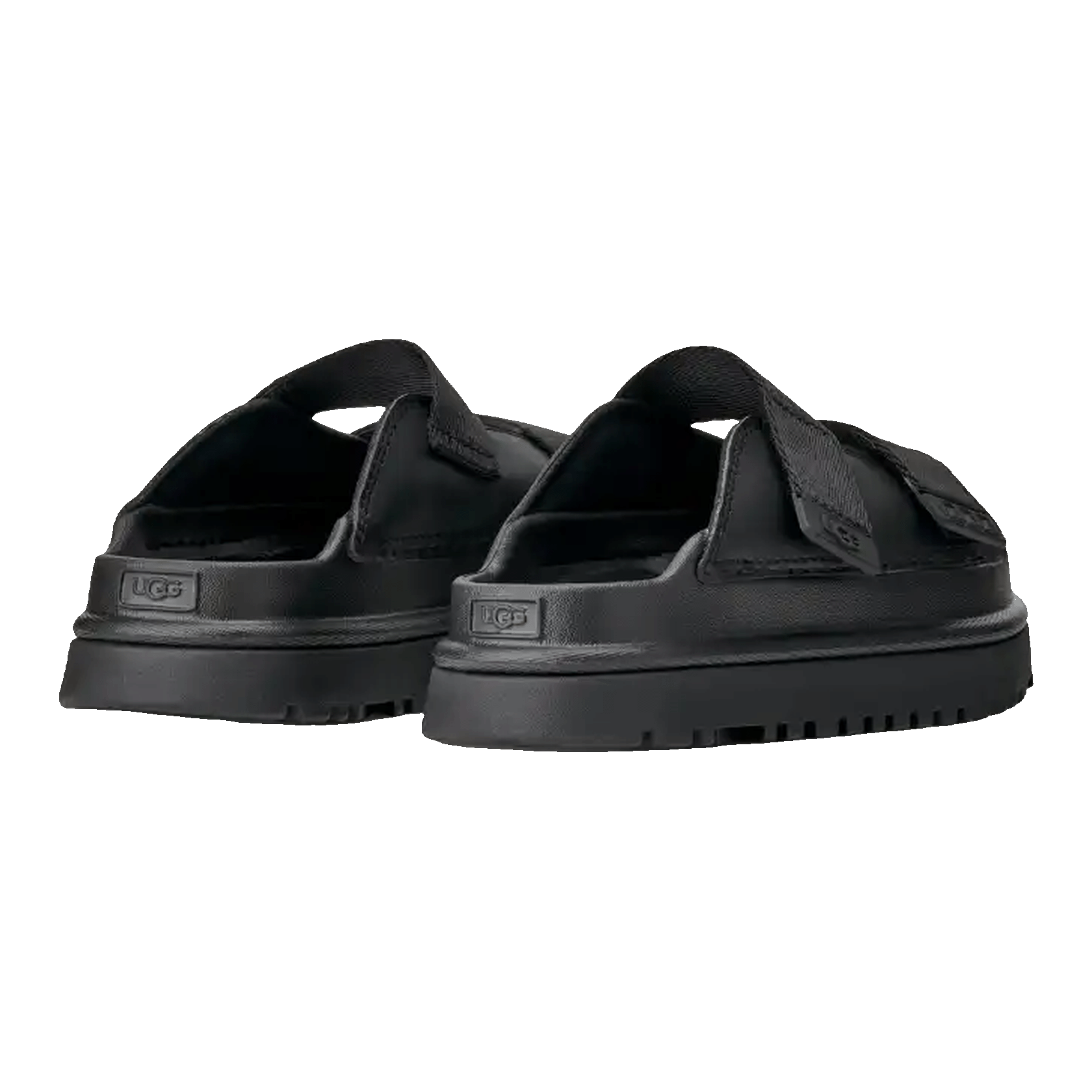 UGG GoldenGlow Slide Black (Kids) Back