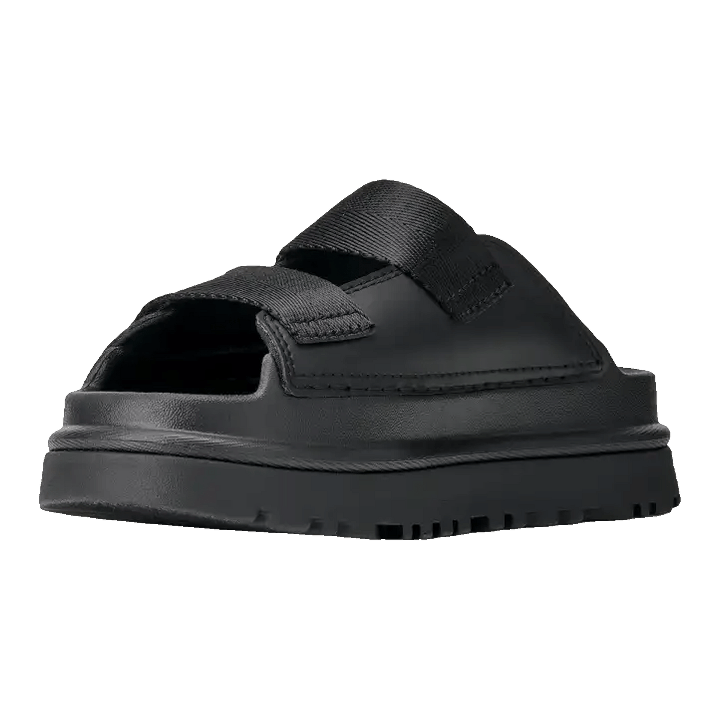 UGG GoldenGlow Slide Black (Kids) Side
