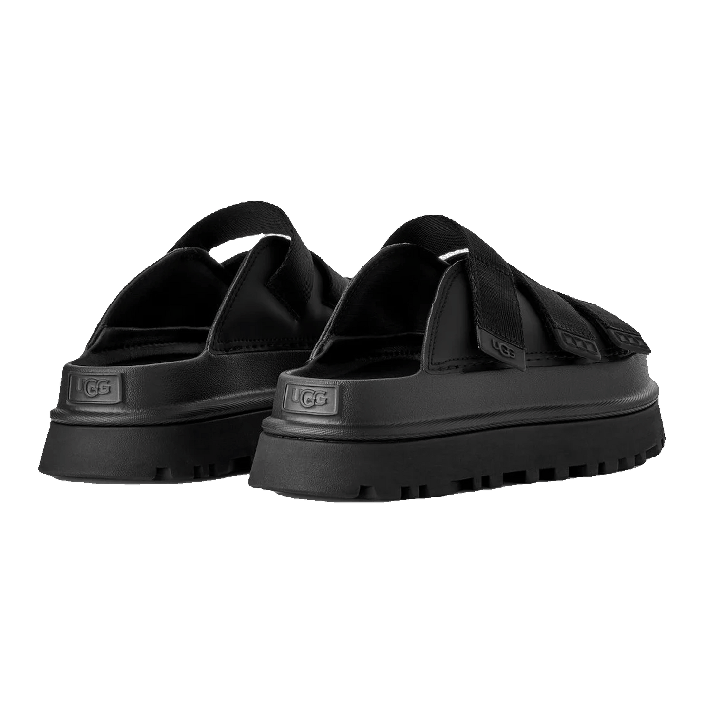 UGG GoldenGlow Slide Black (W) Back