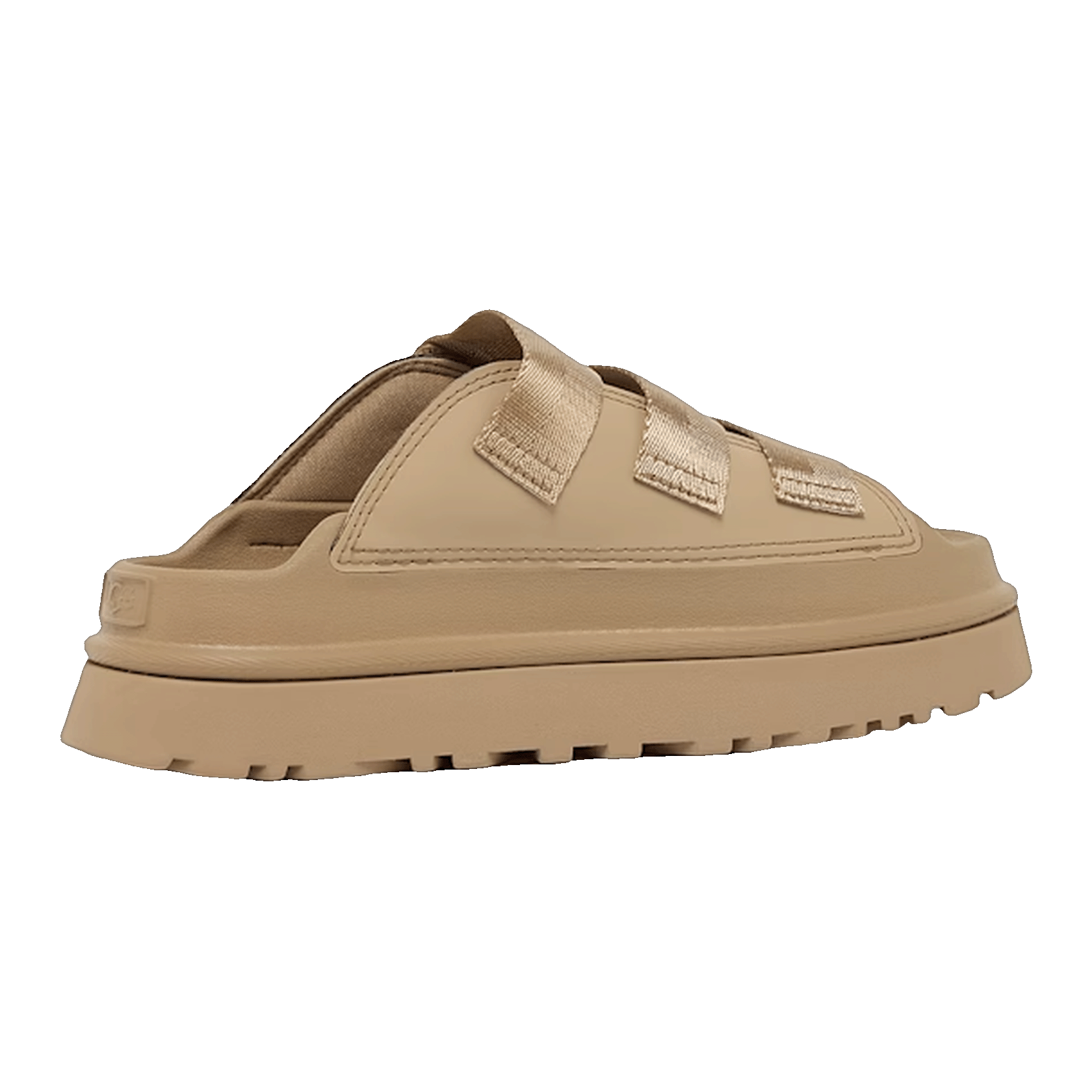 UGG GoldenGlow Slide Dark Sand (W) Back