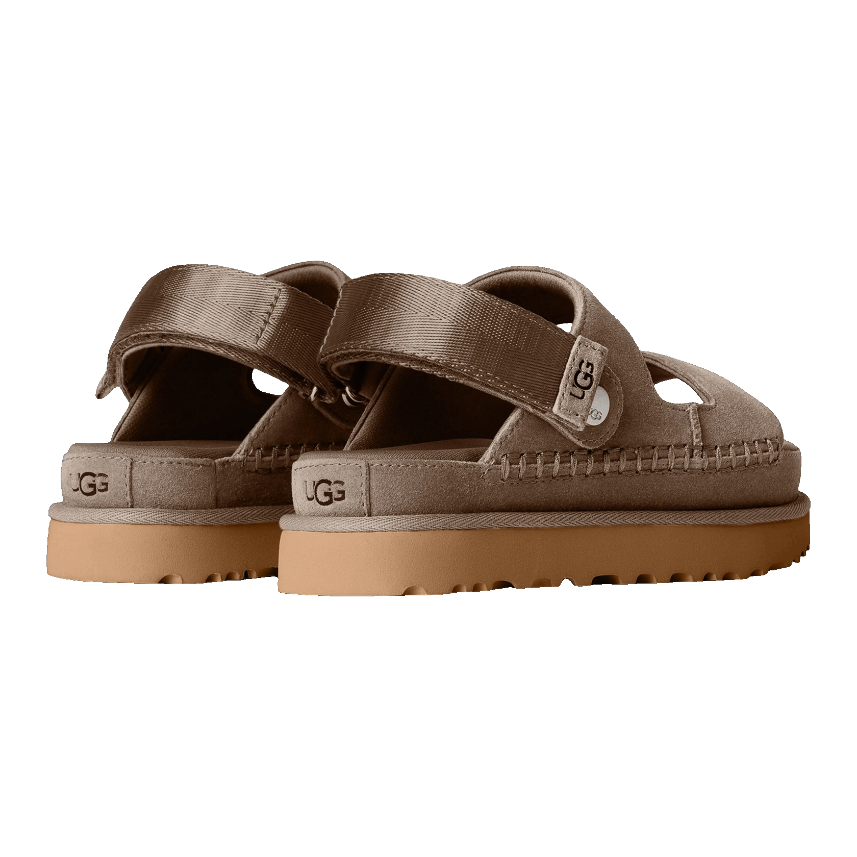 UGG Goldenstar Glide Sandal Smoke Plume (W) Back