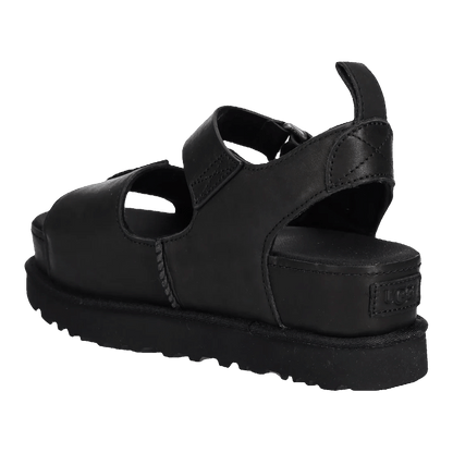 UGG Goldenstar Hi Sandal Black (W) Back