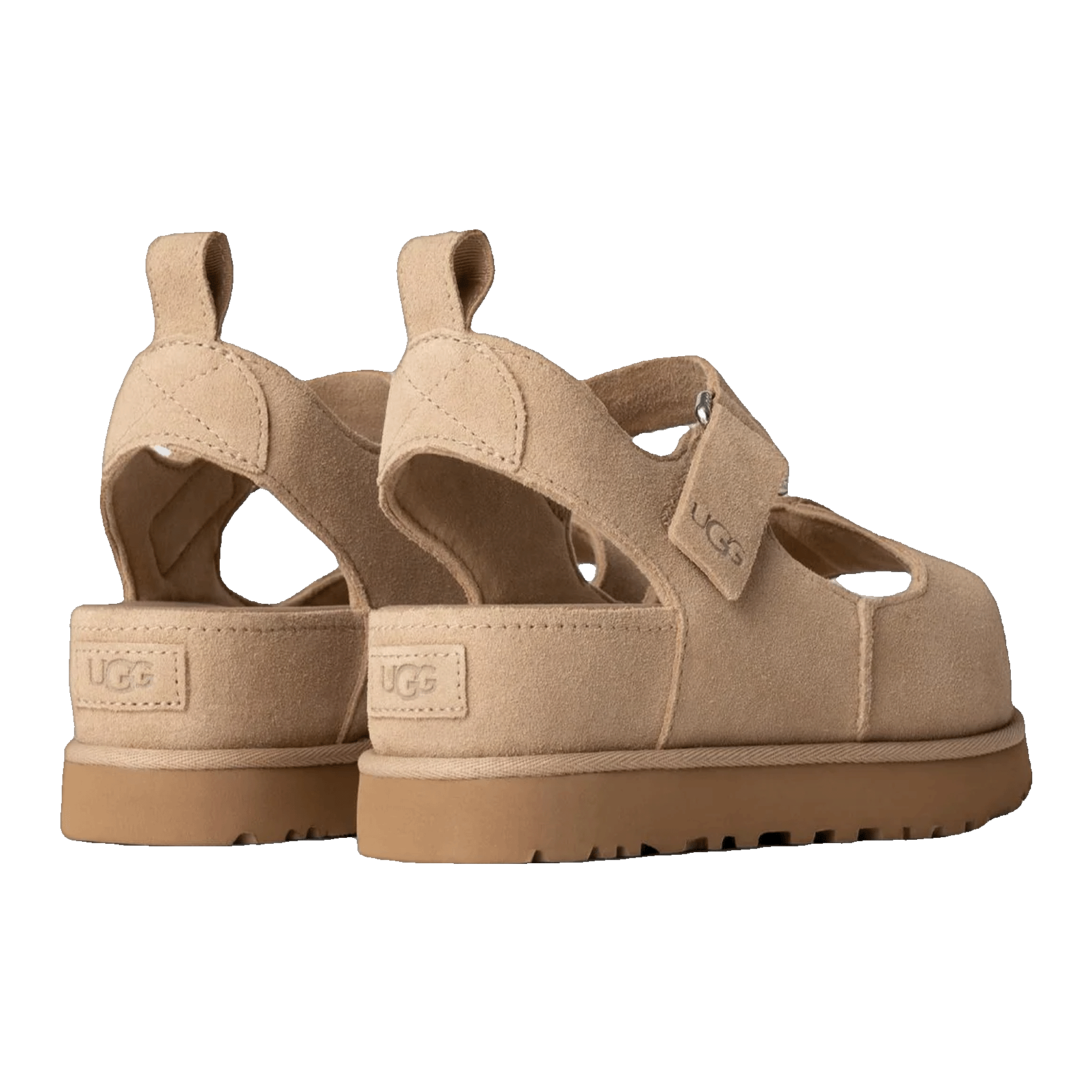 UGG Goldenstar Hi Sandal Sand (W) Back