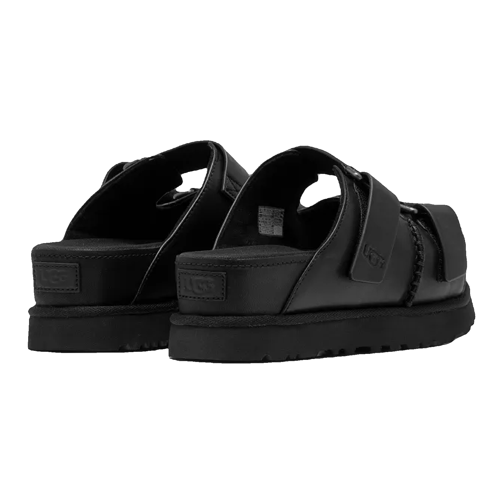 UGG Goldenstar Hi Slide Black (W) Back