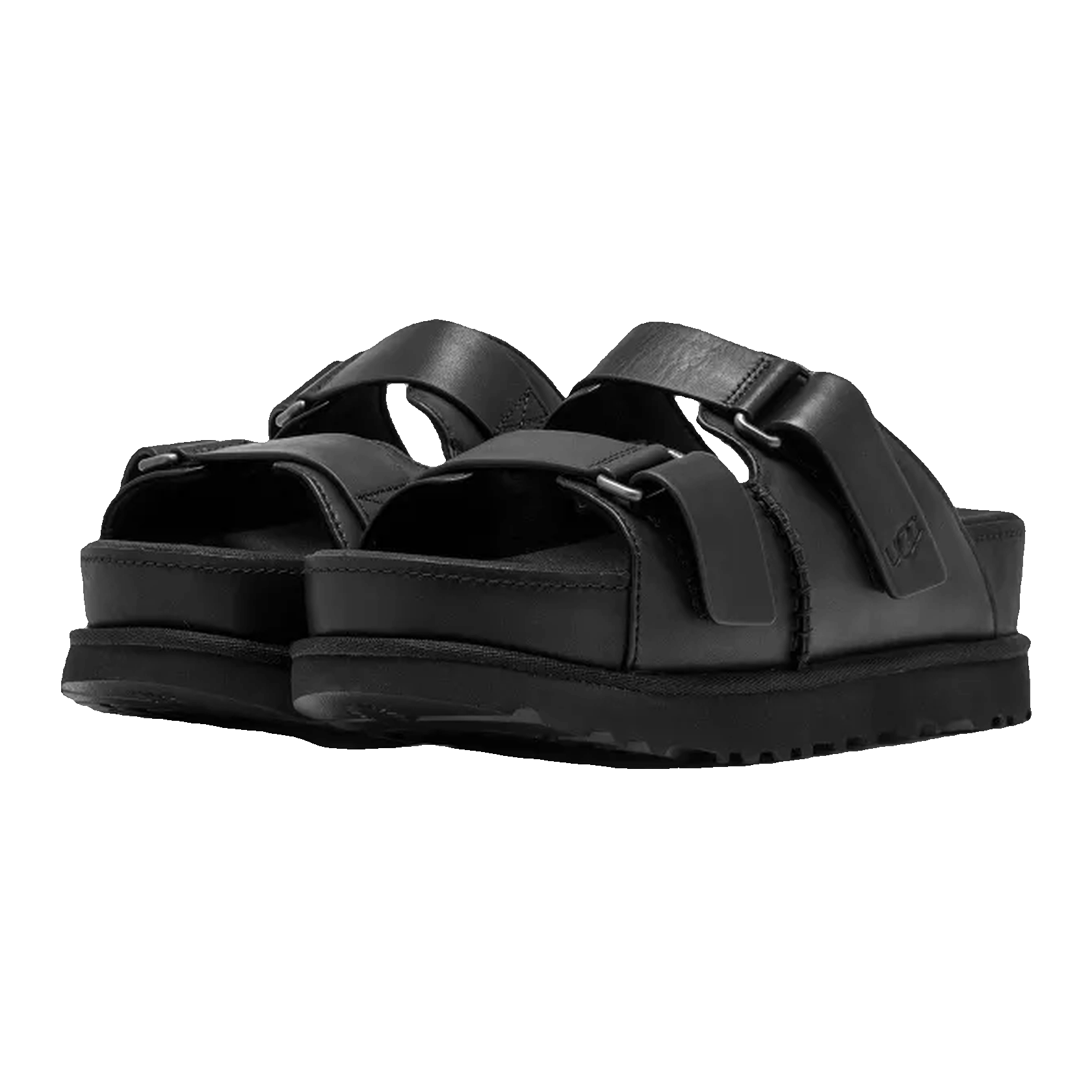 UGG Goldenstar Hi Slide Black (W) Side