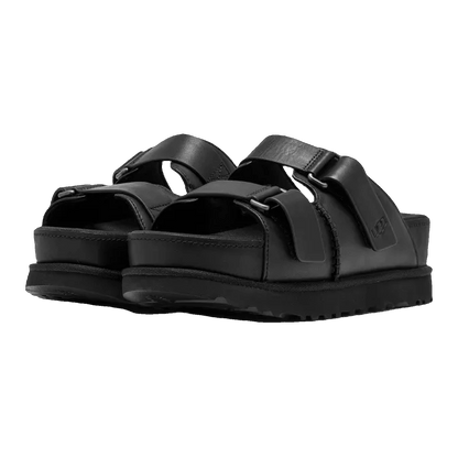 UGG Goldenstar Hi Slide Black (W) Side