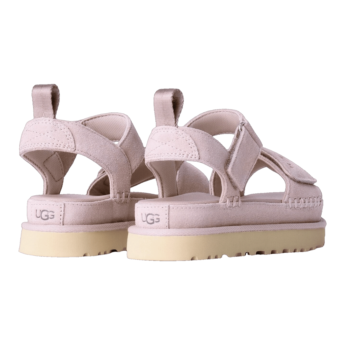 UGG Goldenstar Platform Sandal Bay Fog (W) Back