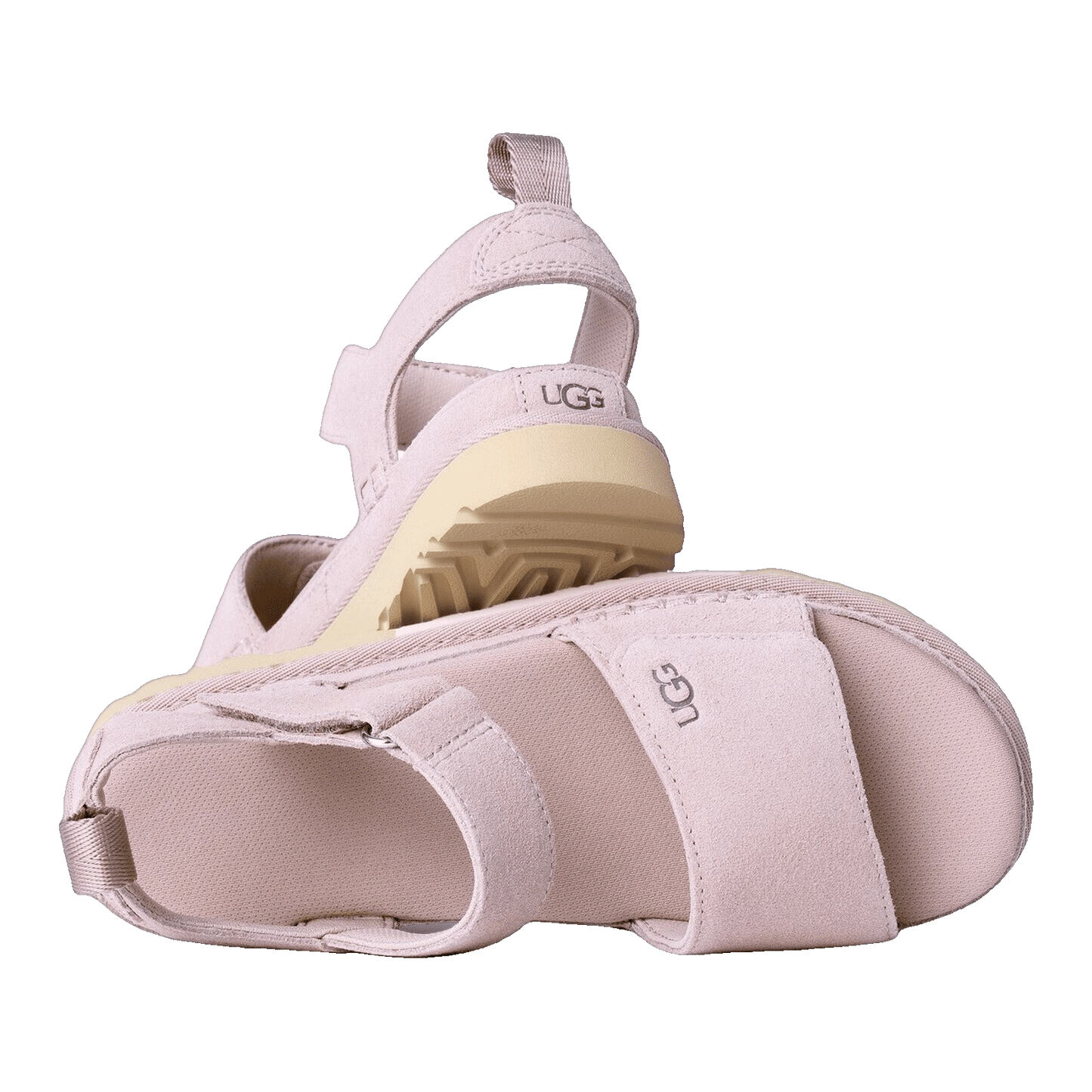 UGG Goldenstar Platform Sandal Bay Fog (W) Oben