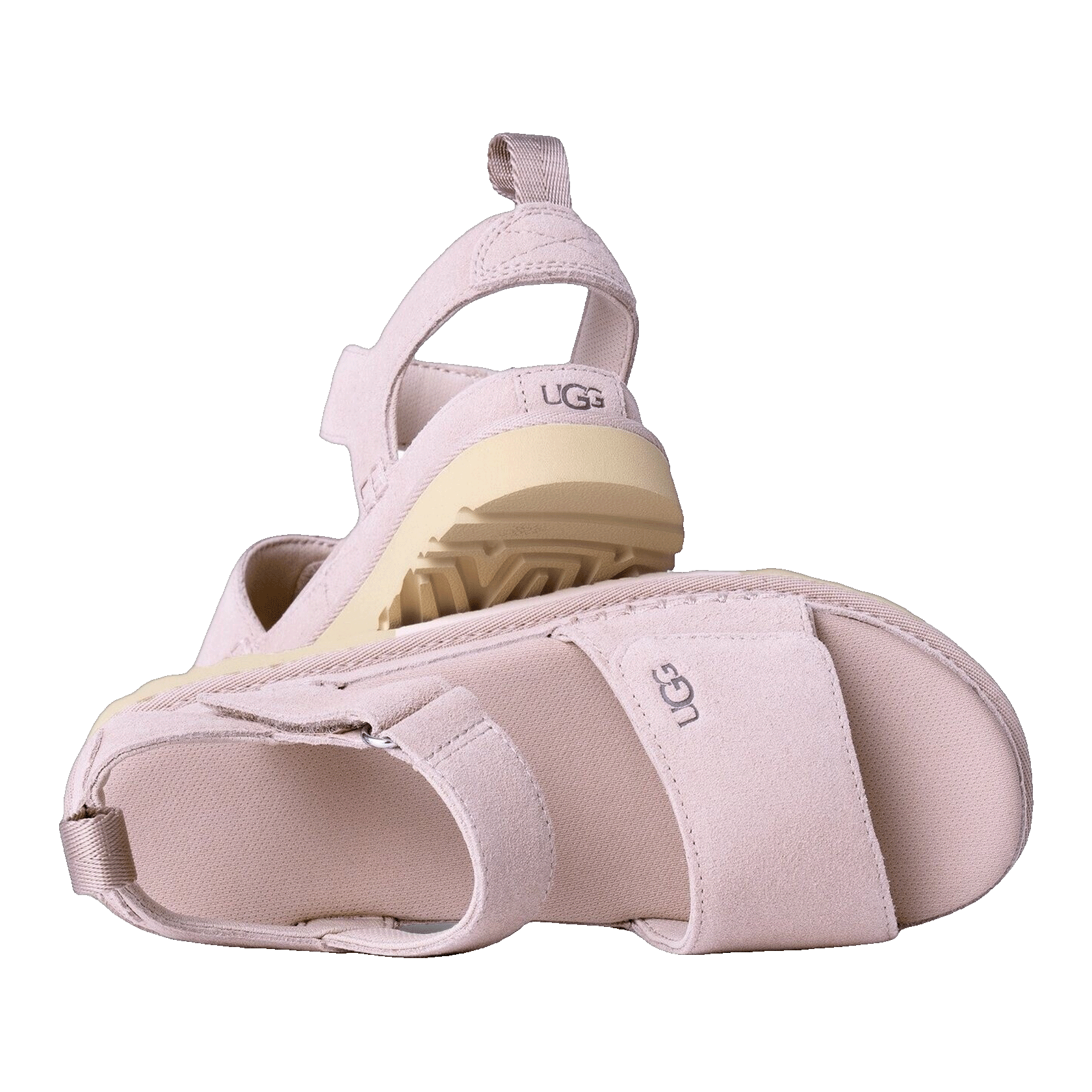 UGG Goldenstar Platform Sandal Bay Fog (W) Oben