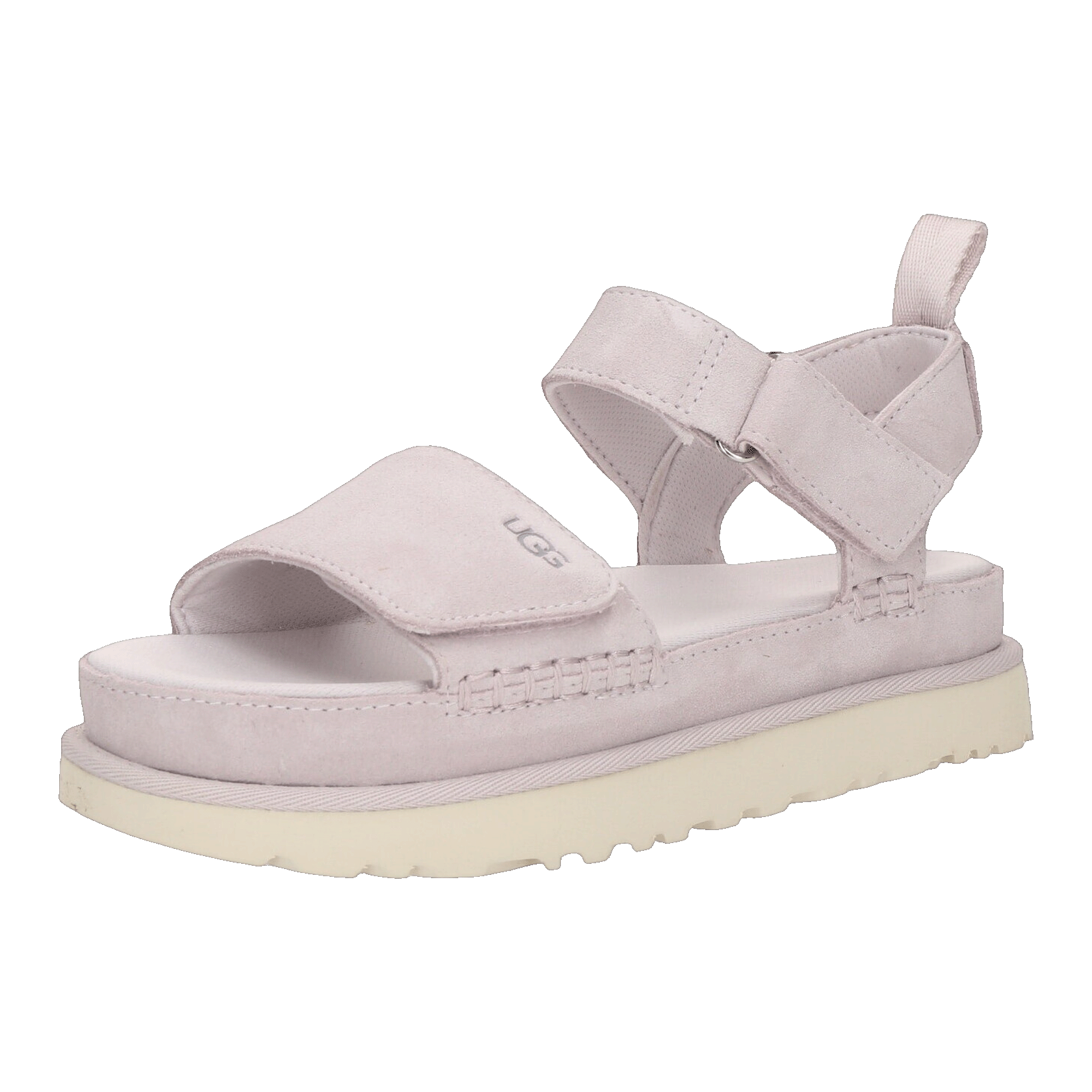 UGG Goldenstar Platform Sandal Bay Fog (W) Side