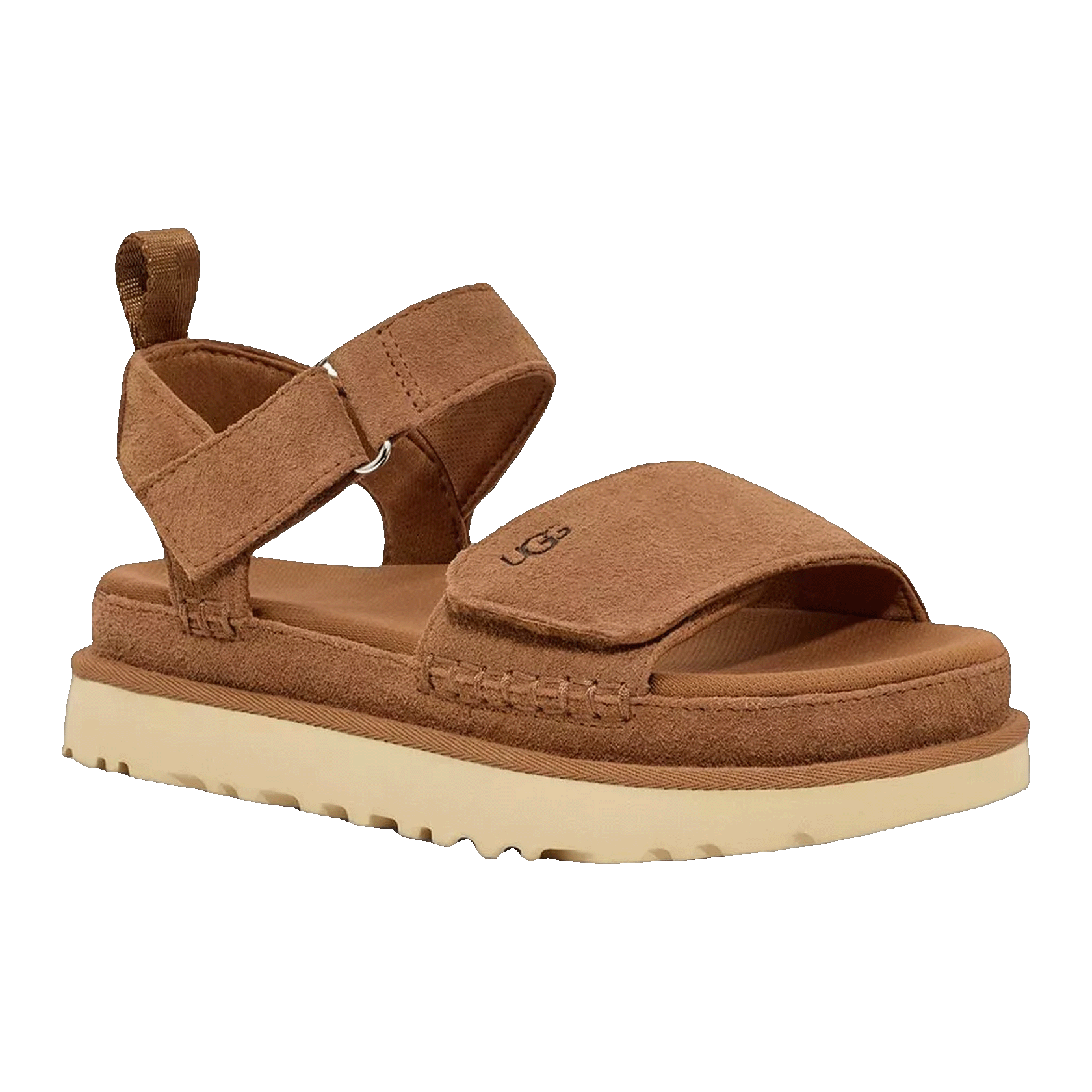 UGG Goldenstar Platform Sandal Chestnut (W) Side
