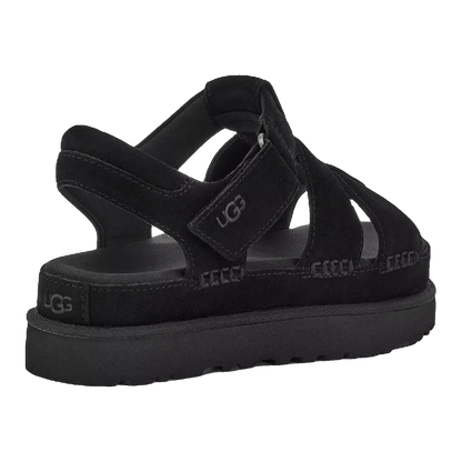 UGG Goldenstar Strap Platform Sandal Black (W) Back