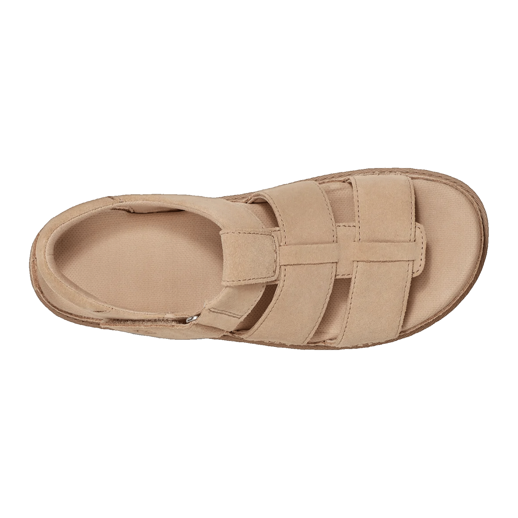 UGG Goldenstar Strap Platform Sandal Driftwood (W) Oben