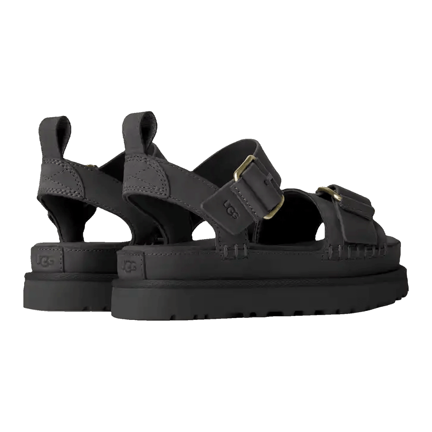 UGG Goldenstar Villa Sandal Black (W) Back