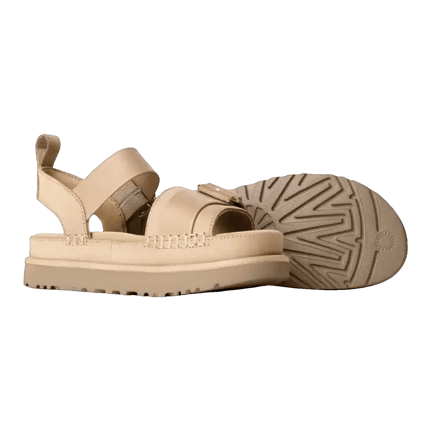 UGG Goldenstar Villa Sandal Mustard Seed (W) Side