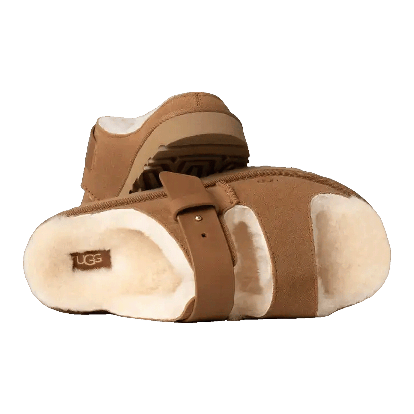 UGG Greenport Strap Slide Chestnut (W) Oben